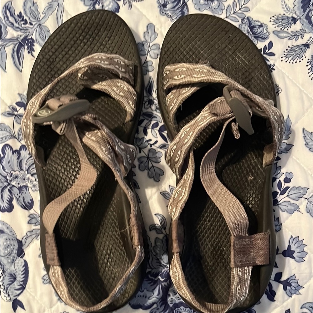 Chaco Sandals with Neutral Gray Straps